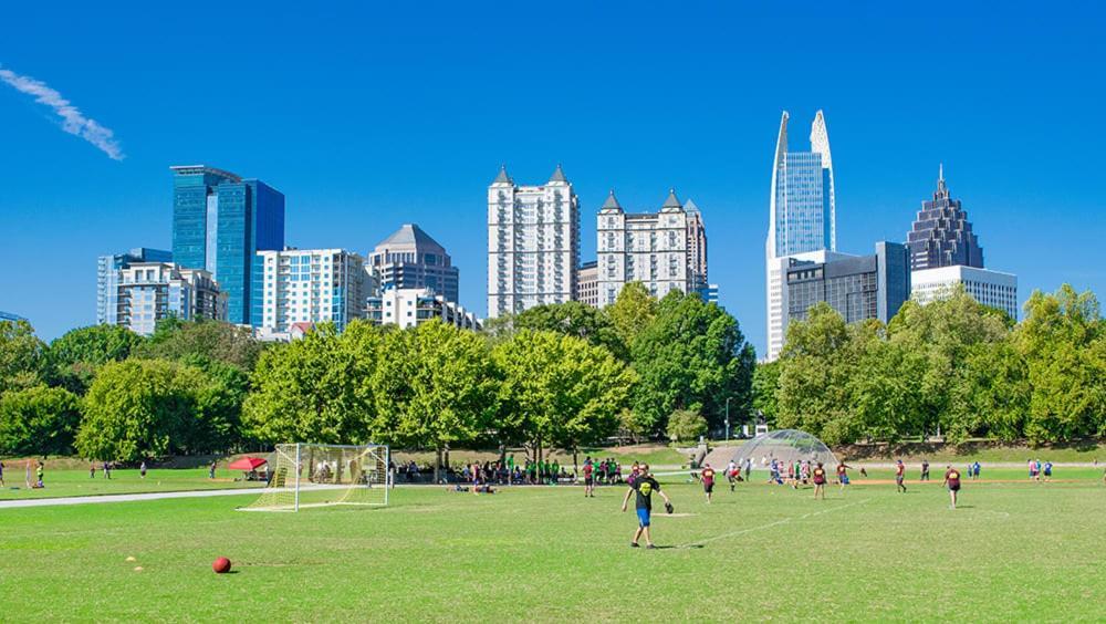 Paradisiacal Piedmont Park Flat Daire Atlanta Dış mekan fotoğraf